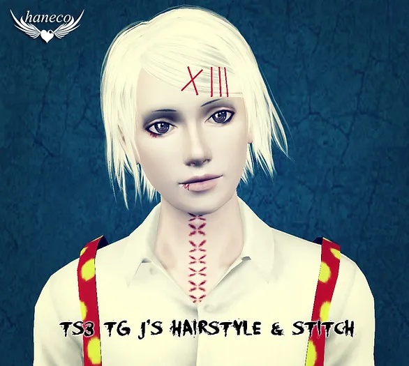 TS3 TG J's Hairstyle & stitch