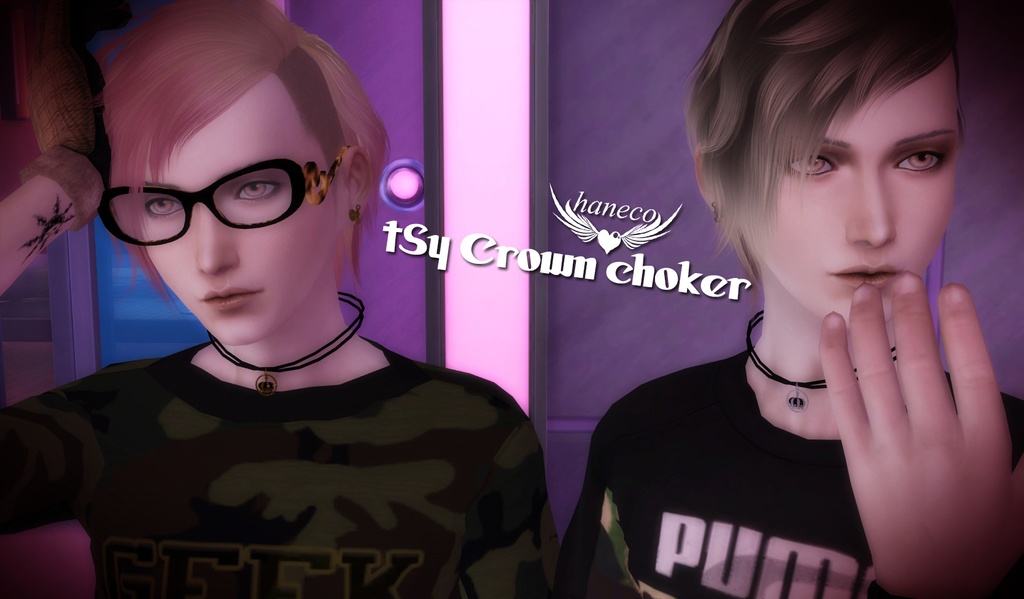 TS4 Crown choker