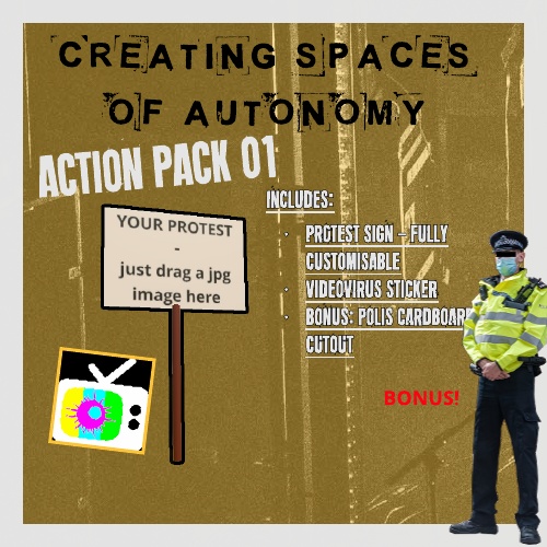 Videovirus Action pack 01 - Protest sign