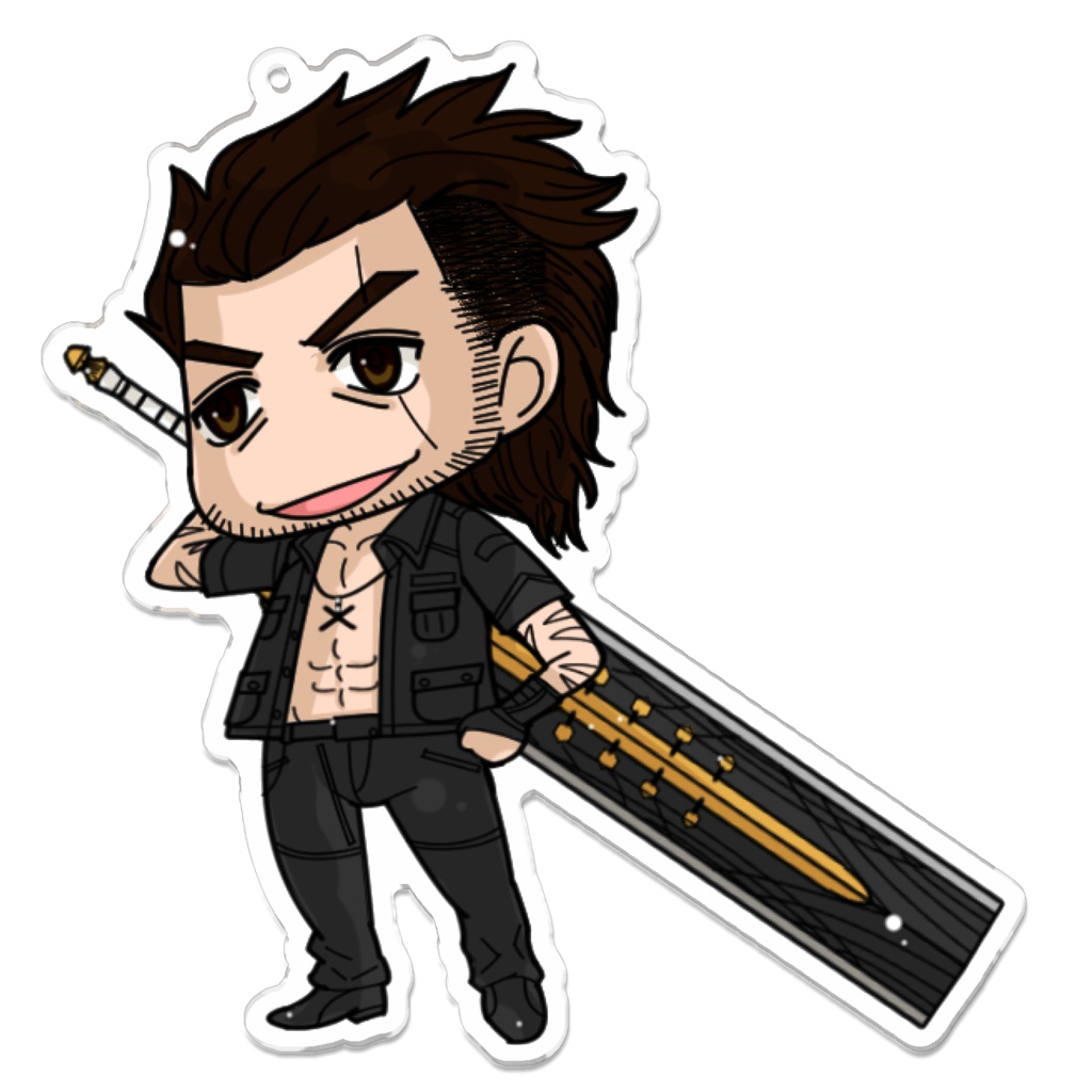 【FF15】アクキー大・グラディオラス