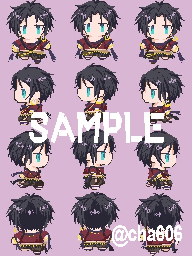 【pictSQUARE】シャーリ・テオ・総帥・ハルアバター【ダメプリ】