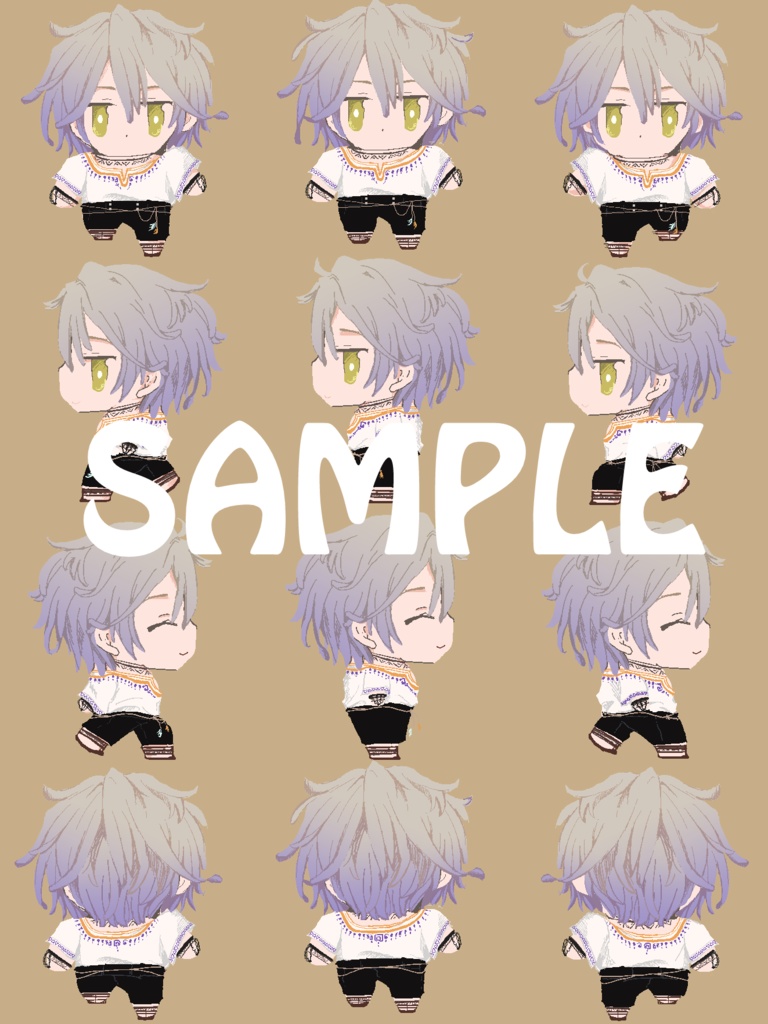 【pictSQUARE】シャーリ・テオ・総帥・ハルアバター【ダメプリ】