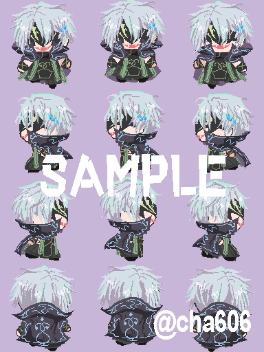 【pictSQUARE】シャーリ・テオ・総帥・ハルアバター【ダメプリ】