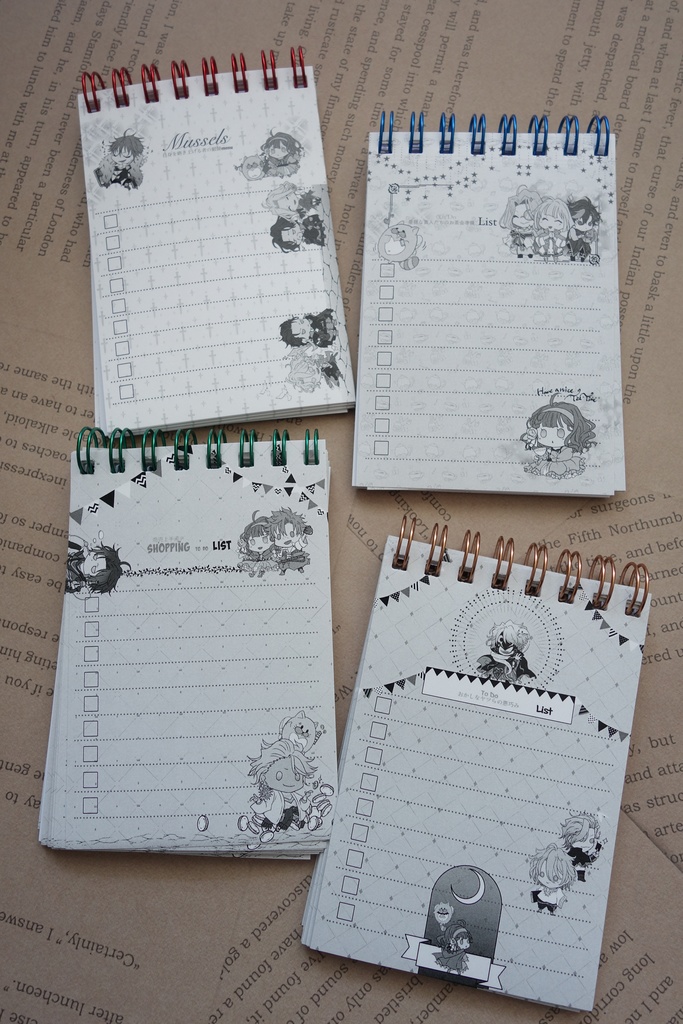 ダメプList ーリング綴じTo Do Listー