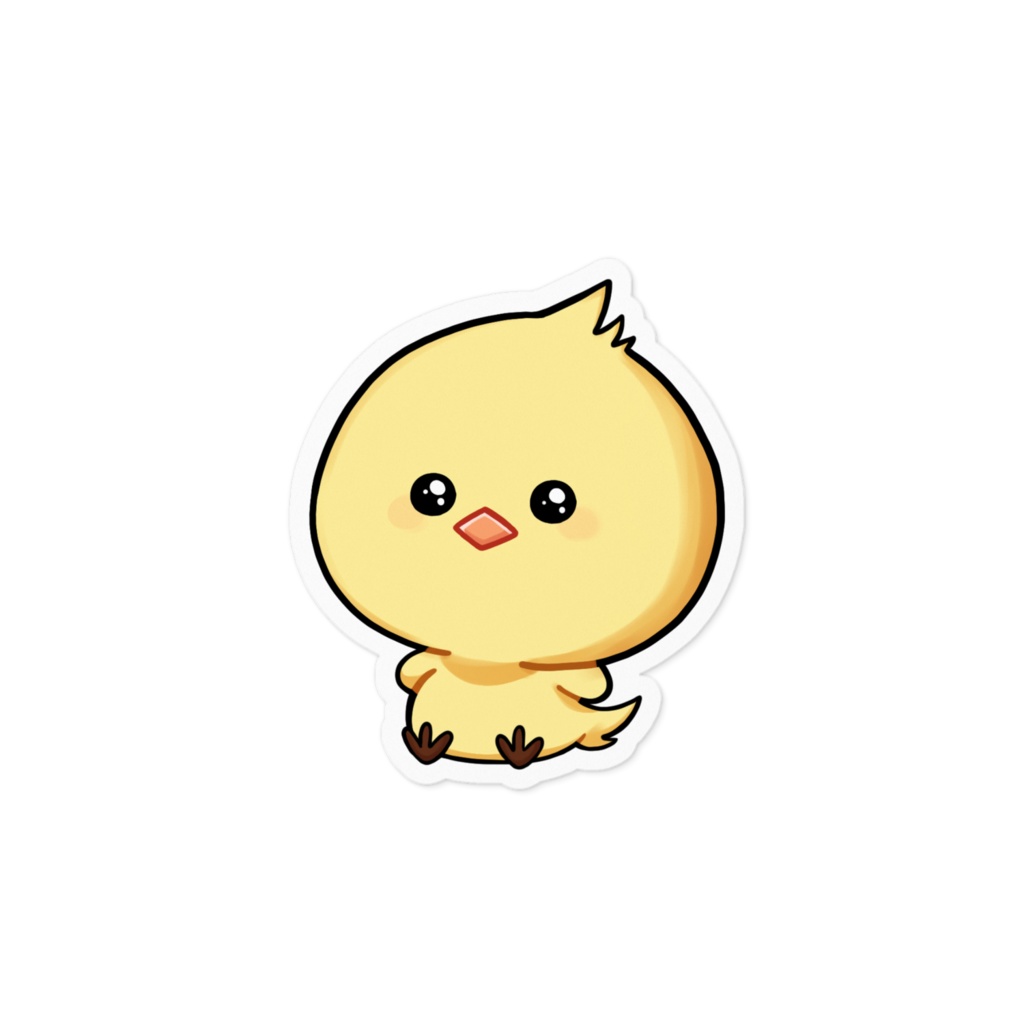 ぴーくんステッカー