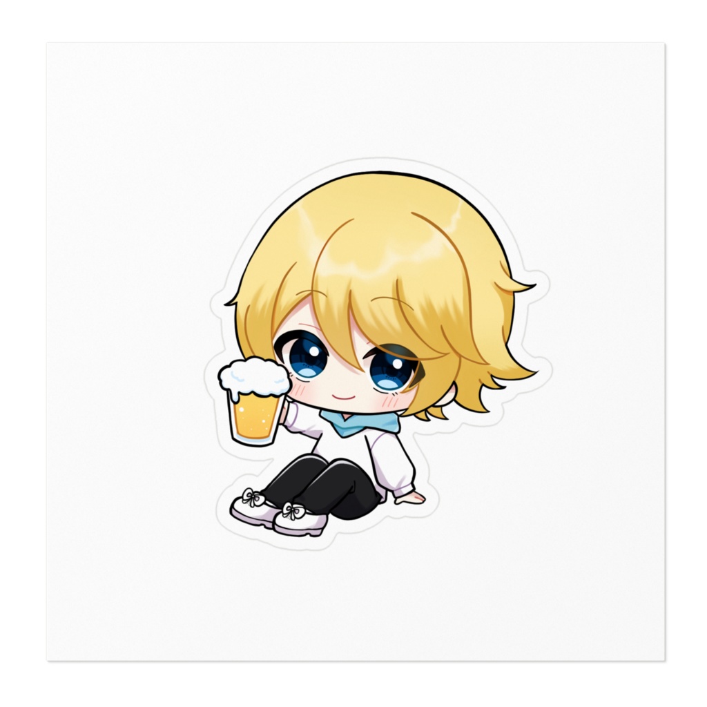 すっぴーステッカー(乾杯)