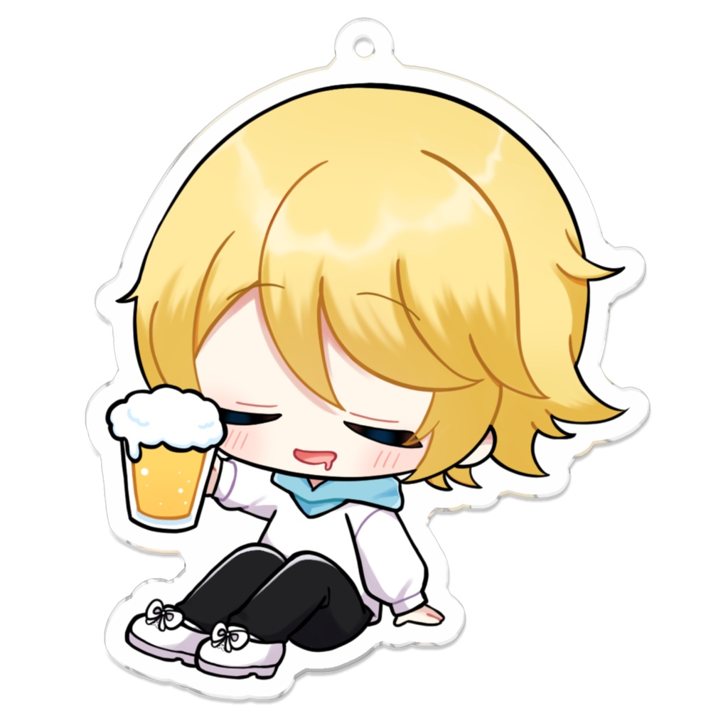 すっぴーアクキー(寝落ち)