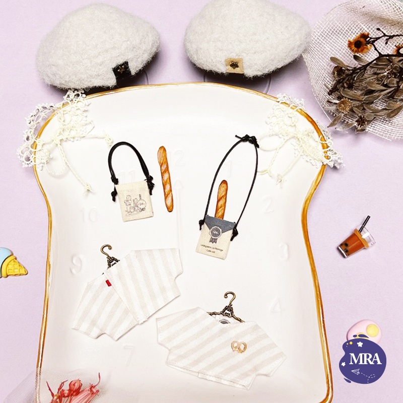 10cmぬい 【パン屋さんにおつかい】 お洋服セット 帽子