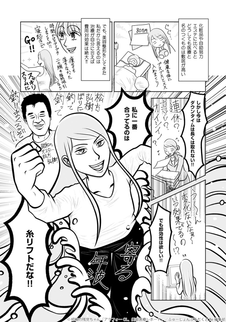 ※サイン本※アラフォーOL、美容医療レポート