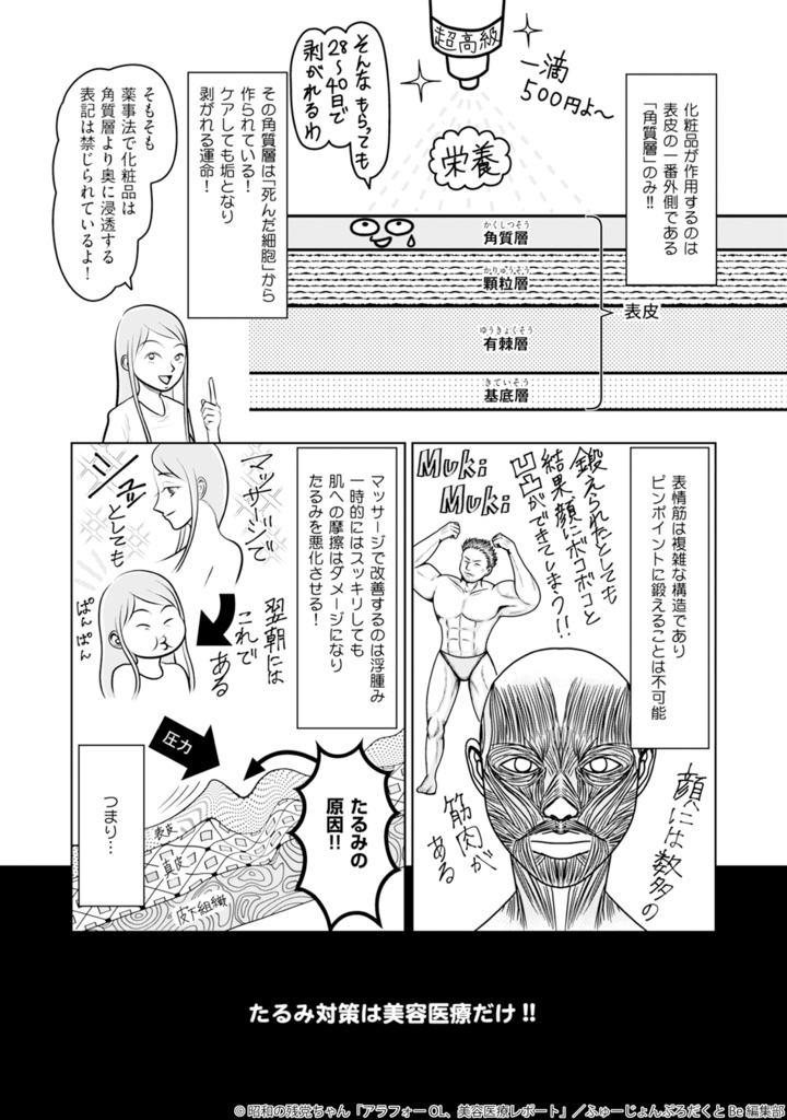 ※サイン本※アラフォーOL、美容医療レポート