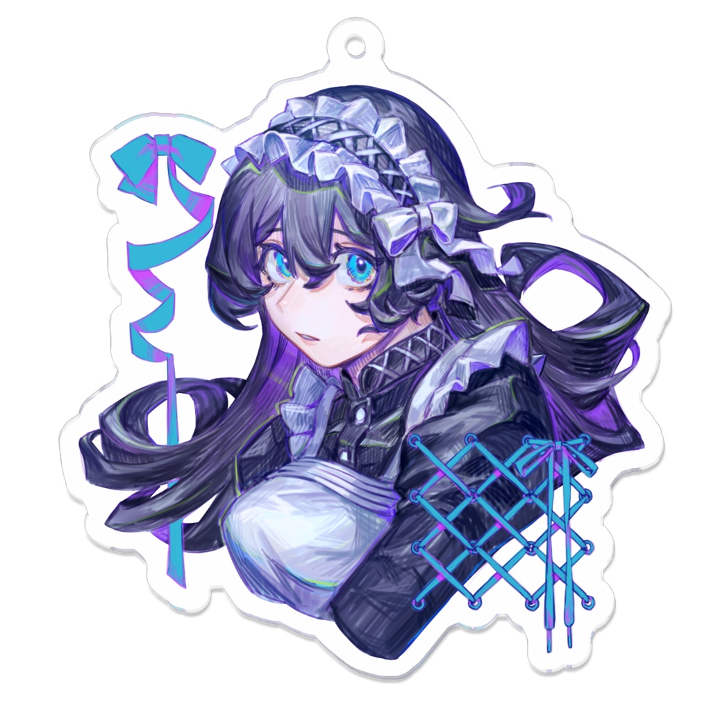 メイドちゃんアクキー