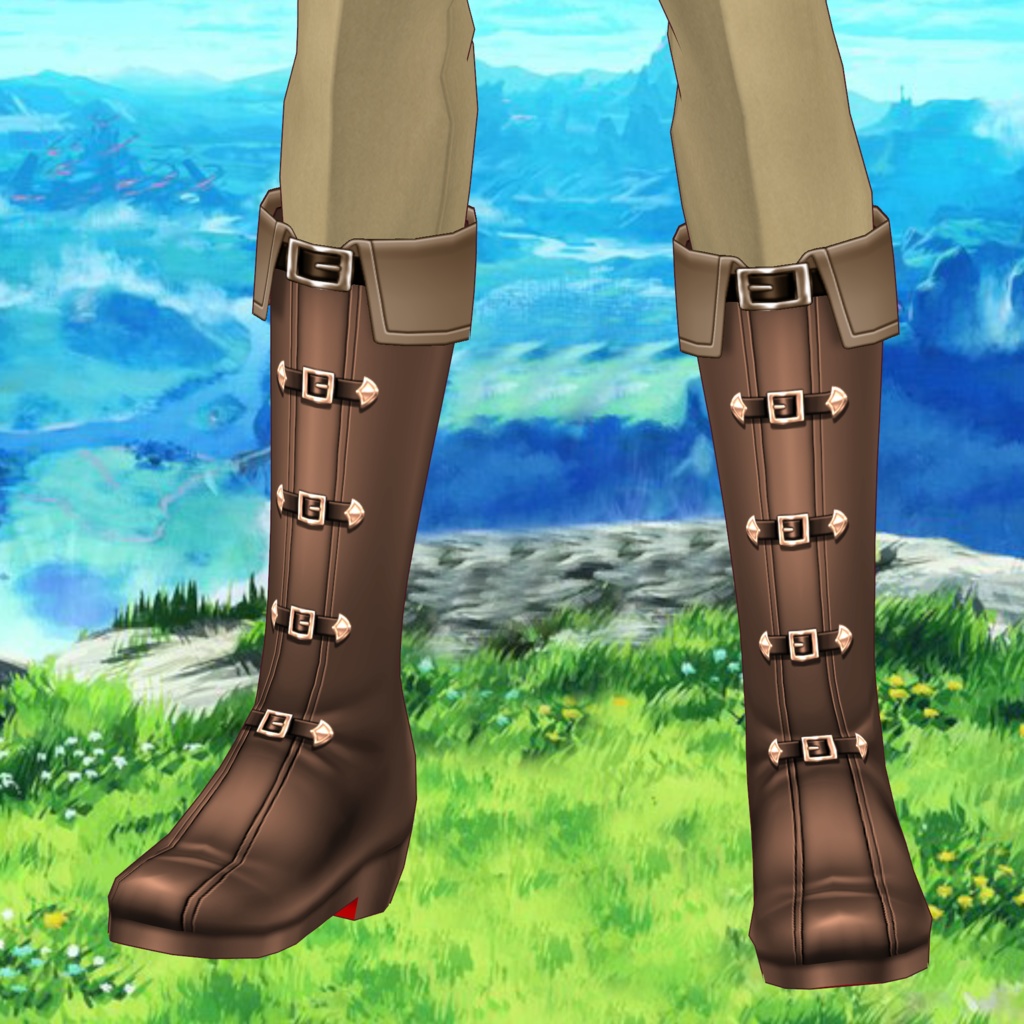 VRoid BOTW Link Cosplay Outfit! (Vroid Custom Item)