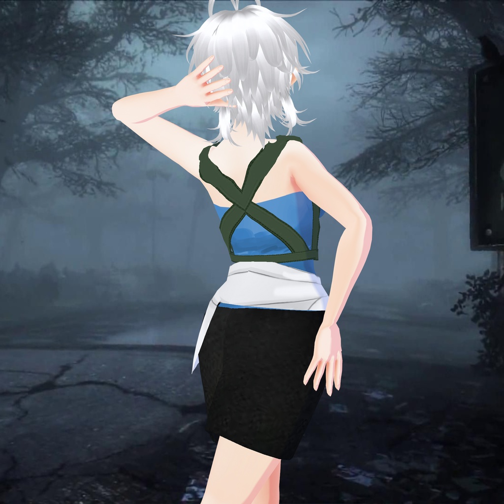 Resident Evil 3 Jill Valentine Outfit! | vroidcustomitem format