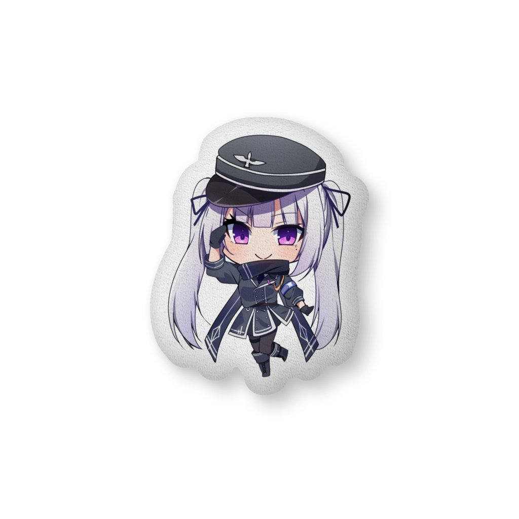 ミニ丸ちゃんのふかふかクッション軍服ver