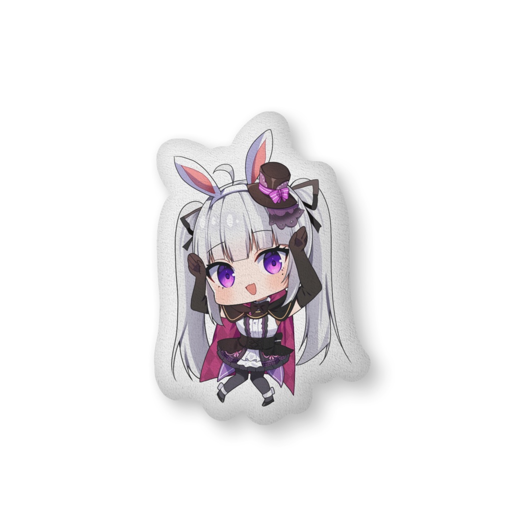 ミニ丸ちゃんのふかふかクッションうさぎさんver