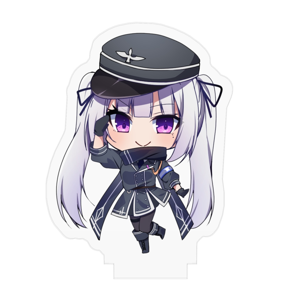 ミニ丸ちゃんアクリルスタンド 軍服ver