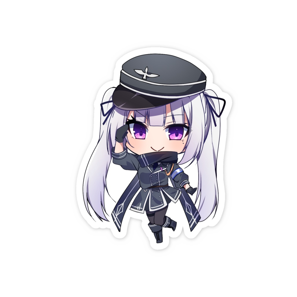 ミニ丸ちゃんのスマホステッカー