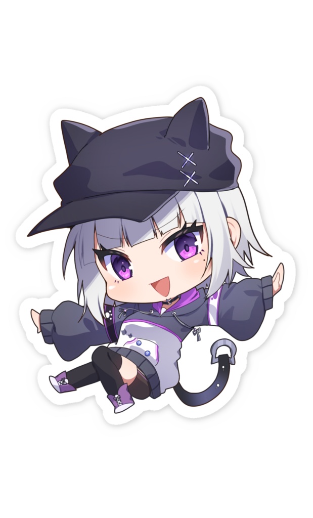 ミニ丸ちゃんのスマホステッカー