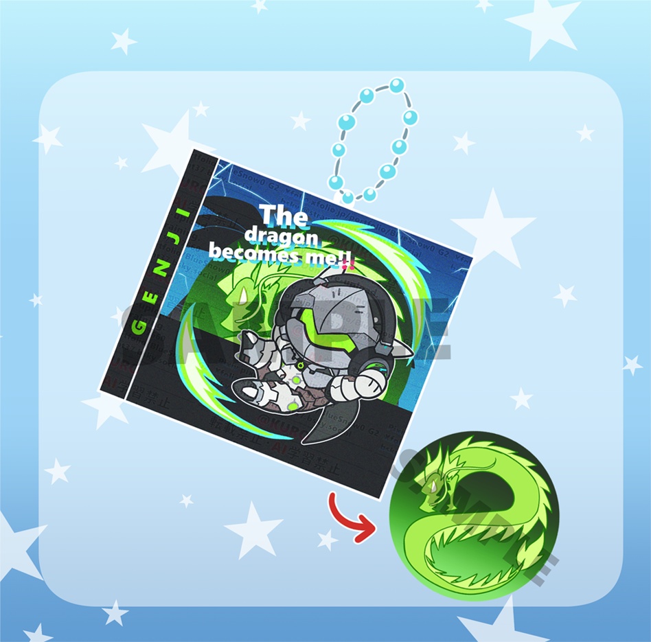 ミニCDキーホルダー