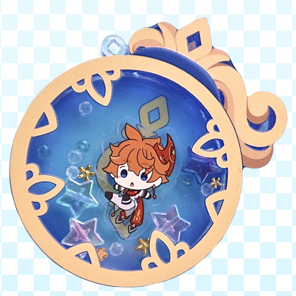 シャカシャカアクリルキーホルダー
