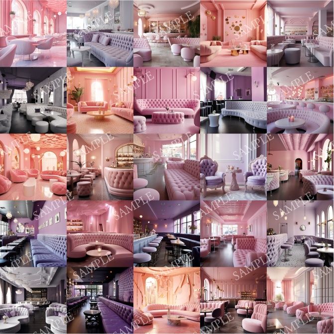 【背景25枚】3D風ゆめかわセット❷(ゲーム/TRPG背景素材/CoC/ココフォリア)