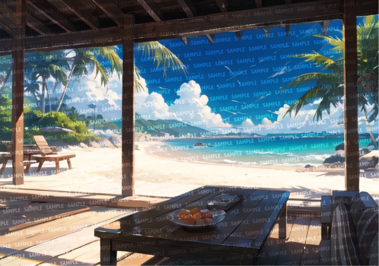 【背景28枚】リゾート|差分あり(ゲーム/TRPG背景素材/CoC/ココフォリア)