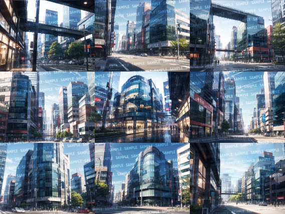 【背景210枚】都会|差分あり(ゲーム/TRPG背景素材/CoC/ココフォリア)