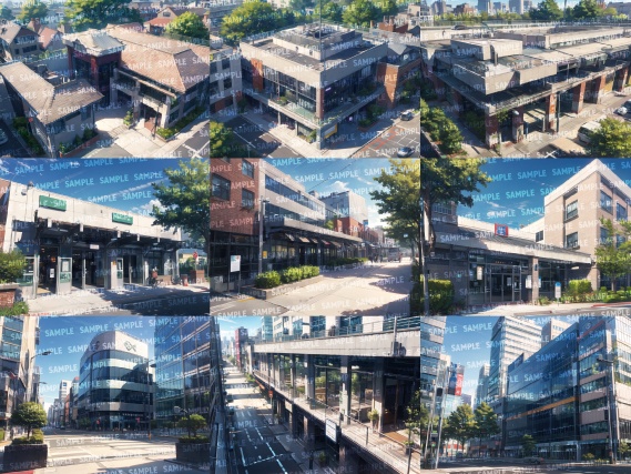 【背景210枚】都会|差分あり(ゲーム/TRPG背景素材/CoC/ココフォリア)