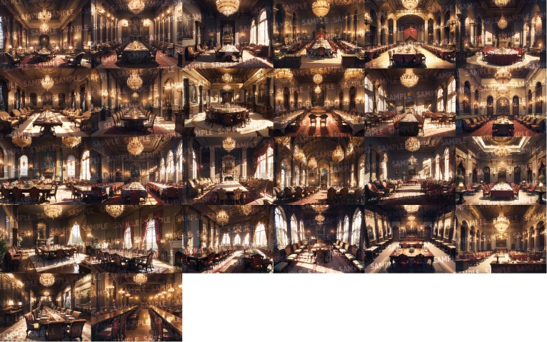 【背景402枚】城郭|差分あり(ゲーム/TRPG背景素材/CoC/ココフォリア)