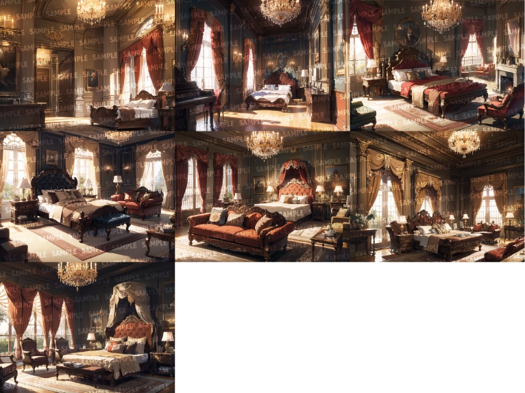 【背景402枚】城郭|差分あり(ゲーム/TRPG背景素材/CoC/ココフォリア)