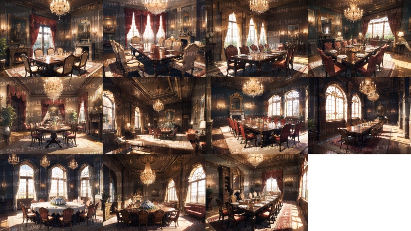 【背景420枚】お屋敷|差分あり(ゲーム/TRPG/CoC/ココフォリア)