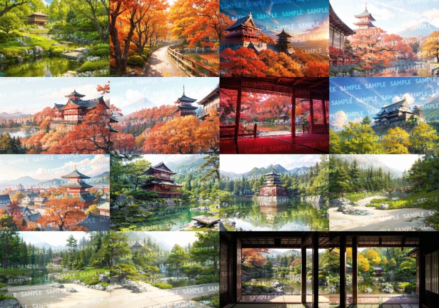 【背景256枚】京都風|差分あり(ゲーム/TRPG/CoC/ココフォリア)