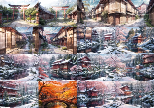 【背景256枚】京都風|差分あり(ゲーム/TRPG/CoC/ココフォリア)