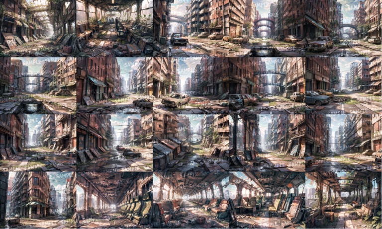 【背景304枚】廃墟|差分あり(ゲーム/TRPG背景素材/CoC/ココフォリア)