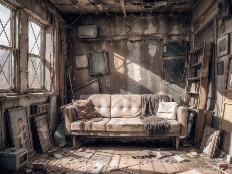 【背景304枚】廃墟|差分あり(ゲーム/TRPG背景素材/CoC/ココフォリア)