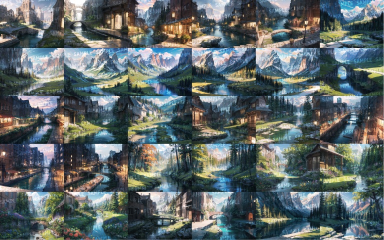 【背景160枚】河川/湖|差分あり(ゲーム/TRPG背景素材/CoC/ココフォリア)