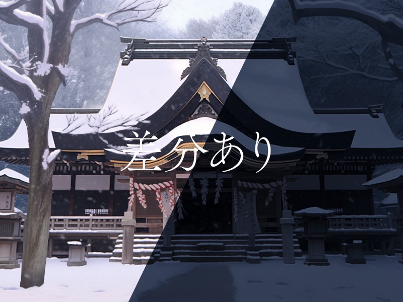 【背景56枚】神社/お寺|差分あり(ゲーム/TRPG背景素材/CoC/ココフォリア)