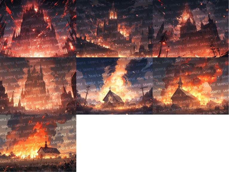 【背景108枚】大聖堂/教会(ゲーム/TRPG/CoC/ココフォリア)