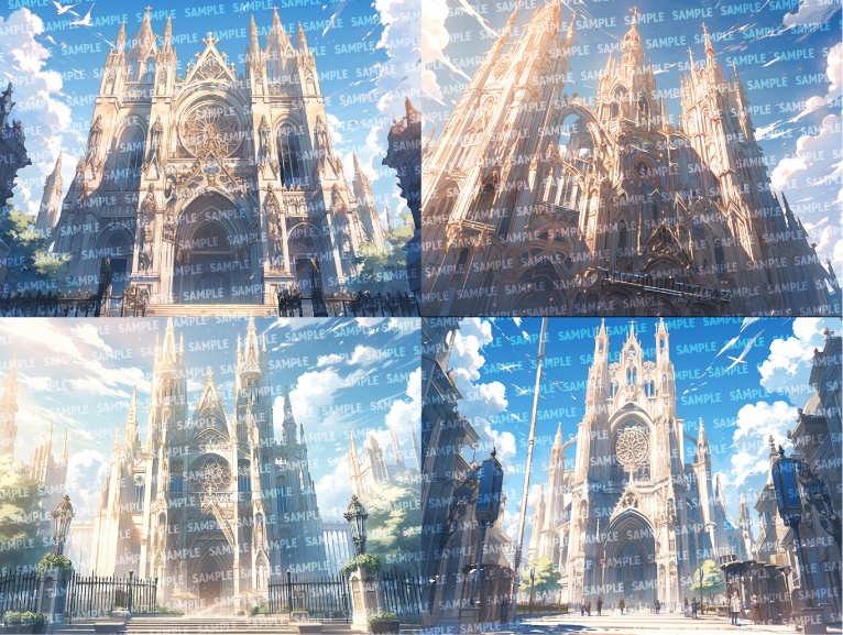 【背景108枚】大聖堂/教会(ゲーム/TRPG/CoC/ココフォリア)