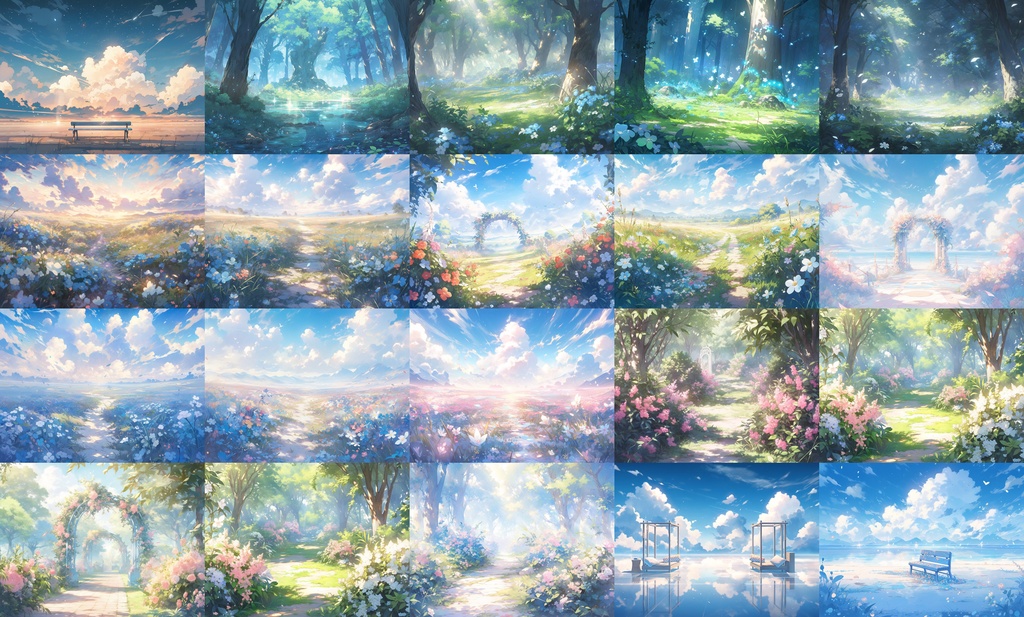 【背景4:3/100点】天国【ゲーム/TRPG背景素材/CoC/ココフォリア】