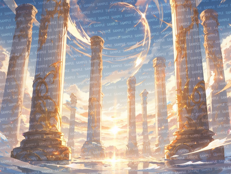 【背景100枚】天国(ゲーム/TRPG背景素材/CoC/ココフォリア)