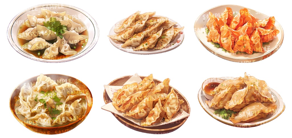 【透過素材50点】中華料理(png)