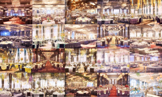 【背景100枚】パーティー(ゲーム/TRPG/CoC/ココフォリア)