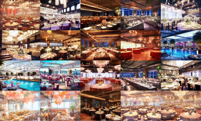 【背景100枚】パーティー(ゲーム/TRPG/CoC/ココフォリア)