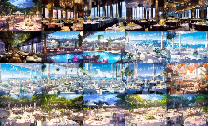 【背景100枚】パーティー(ゲーム/TRPG/CoC/ココフォリア)