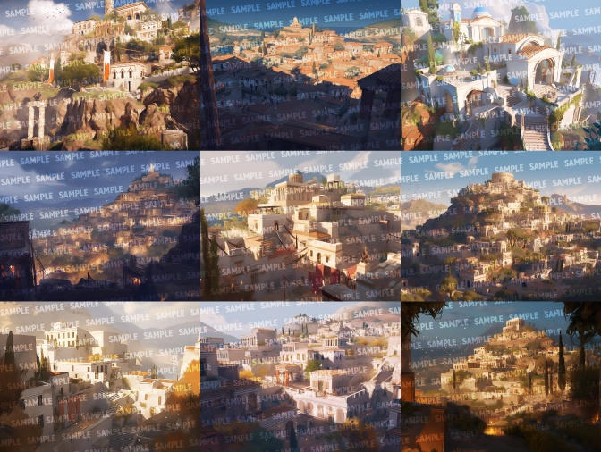 【背景80枚】神殿(ゲーム/TRPG/CoC/ココフォリア)