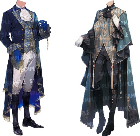 【立ち絵35点】伯爵/中世貴族(png)