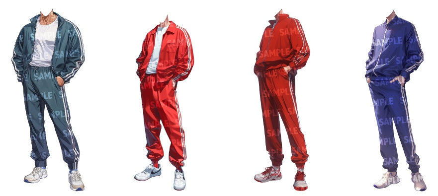 【立ち絵50点】学生|男性(png)