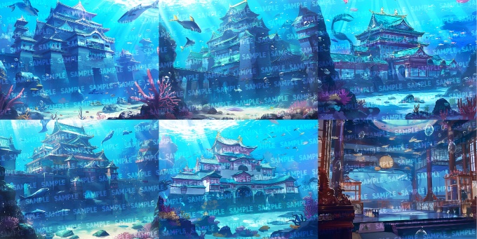 【背景30点】竜宮城(ゲーム/TRPG/CoC/ココフォリア)