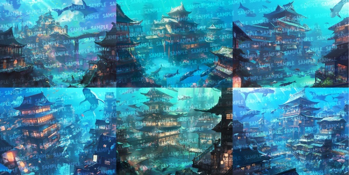 【背景30点】竜宮城(ゲーム/TRPG/CoC/ココフォリア)